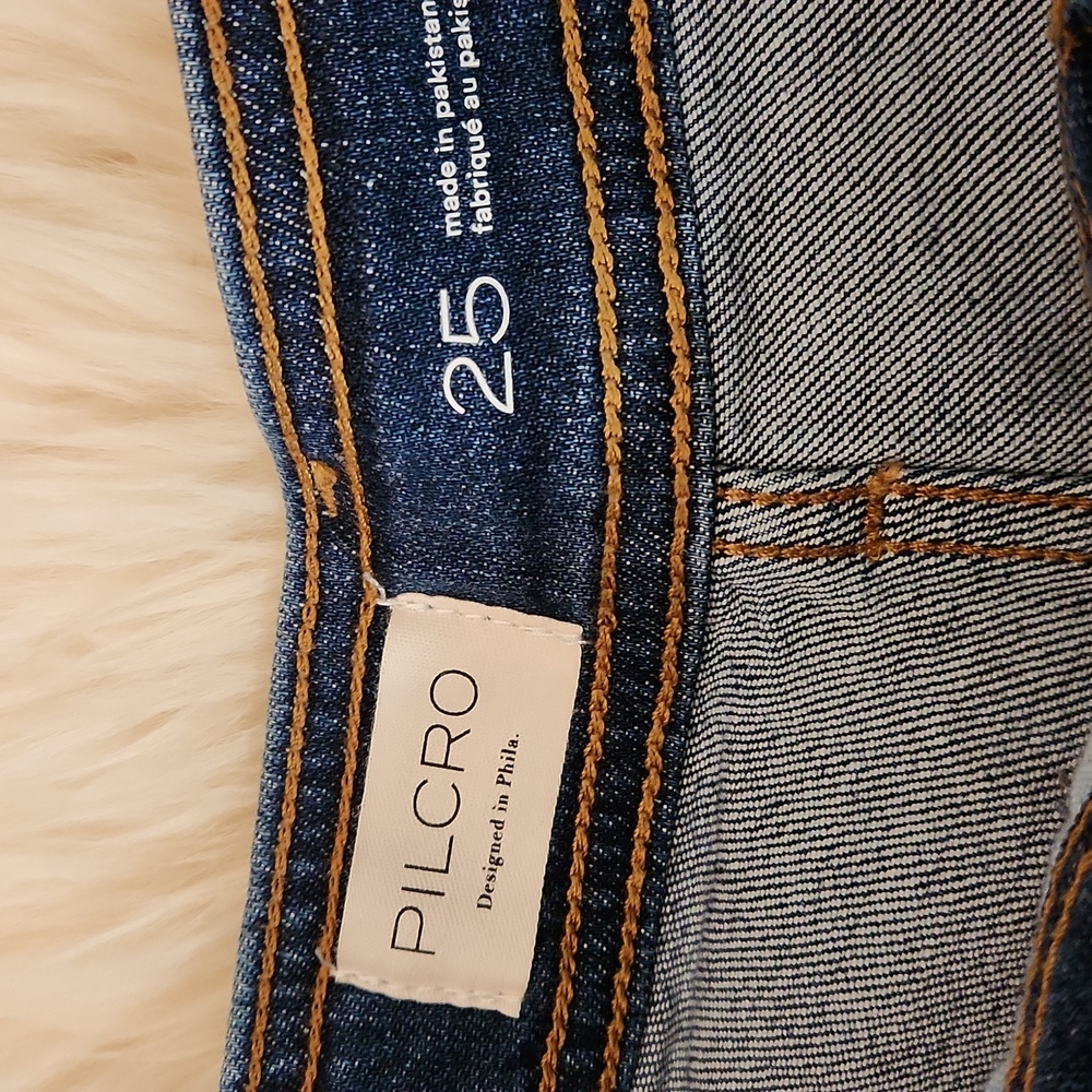 Anthropologie Pilcro Mid Rise Denim Shorts - Picture 3 of 4